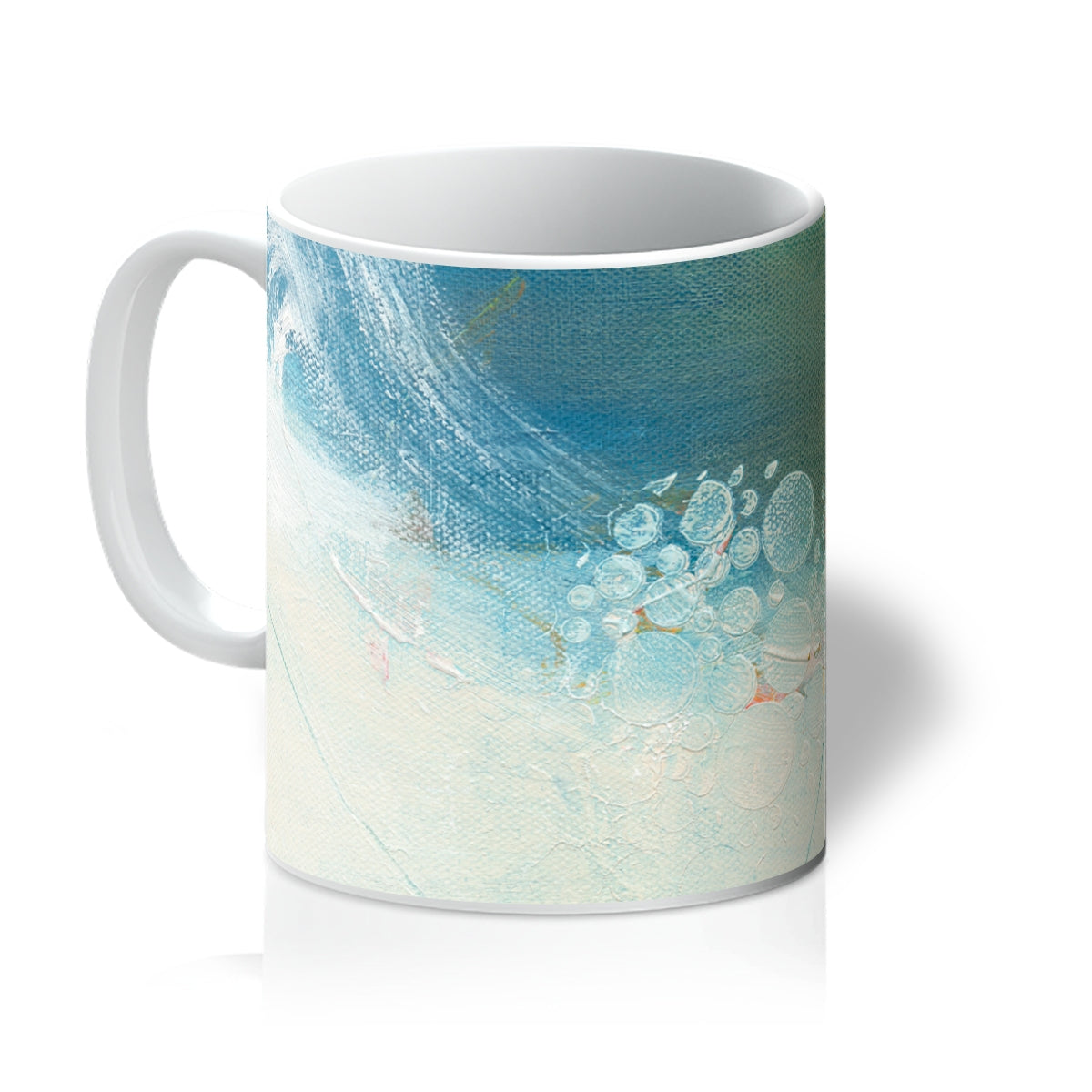 Peridot Abstract Art Mug