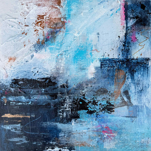 Abstract Original Art - Dancing in The Moonlight