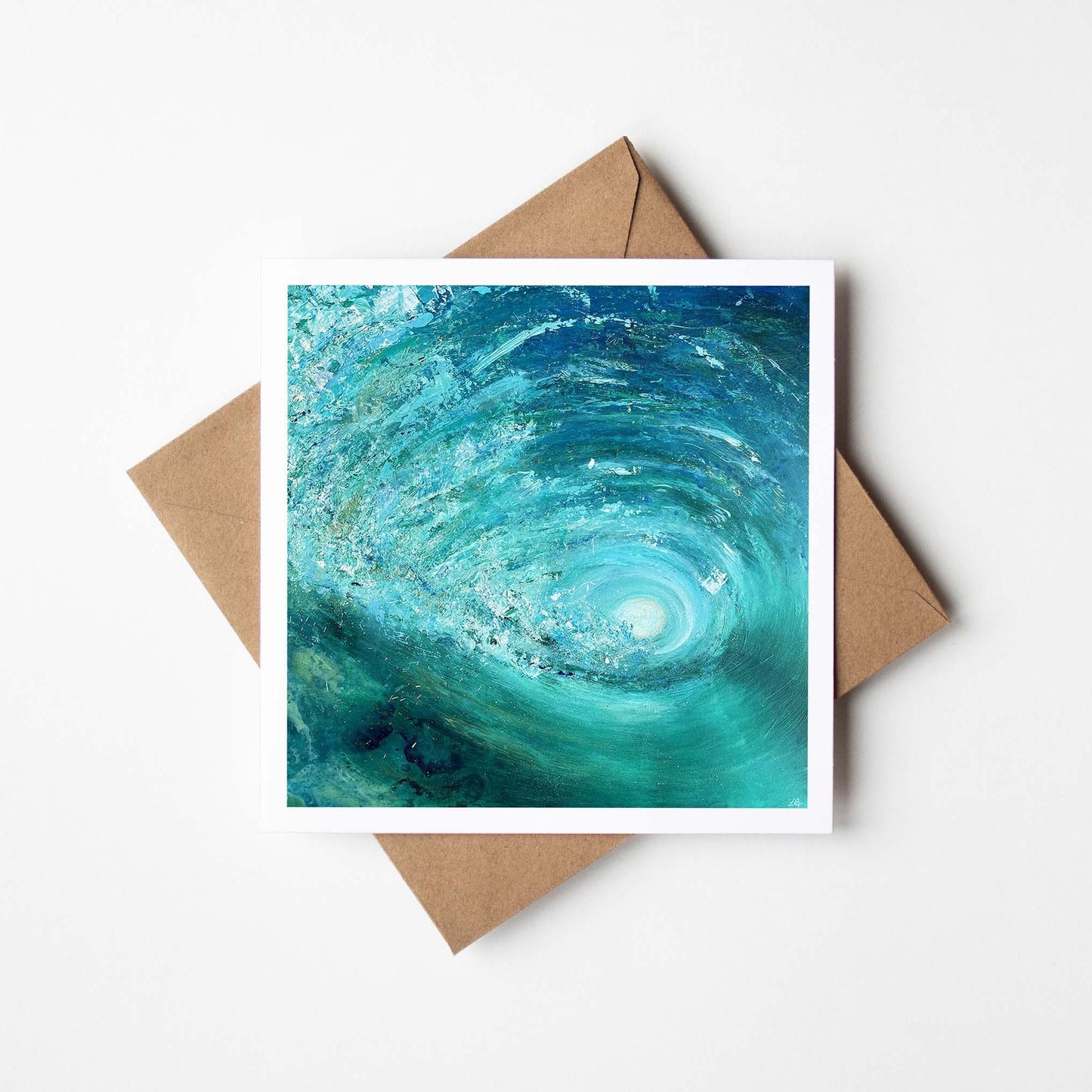 Barrel Wave Greeting Card