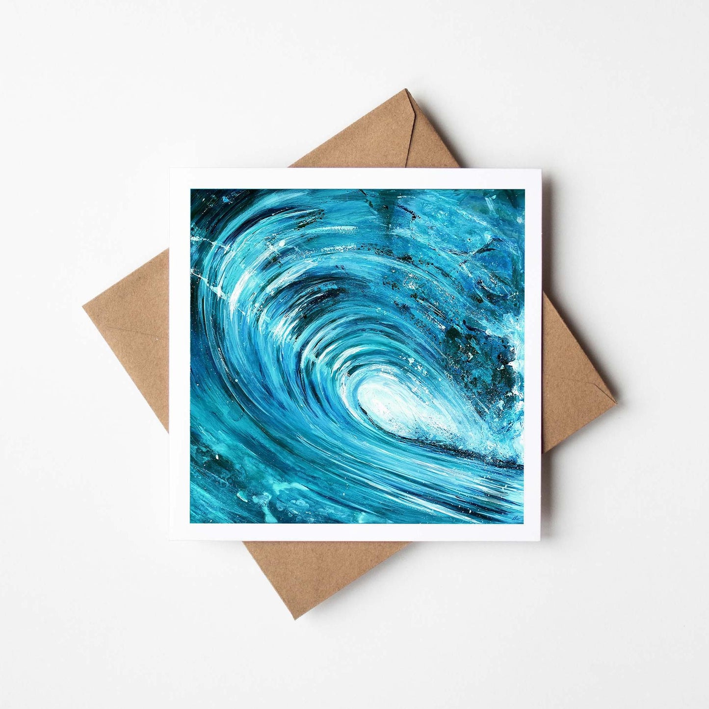 Boomer Wave Greeting Card