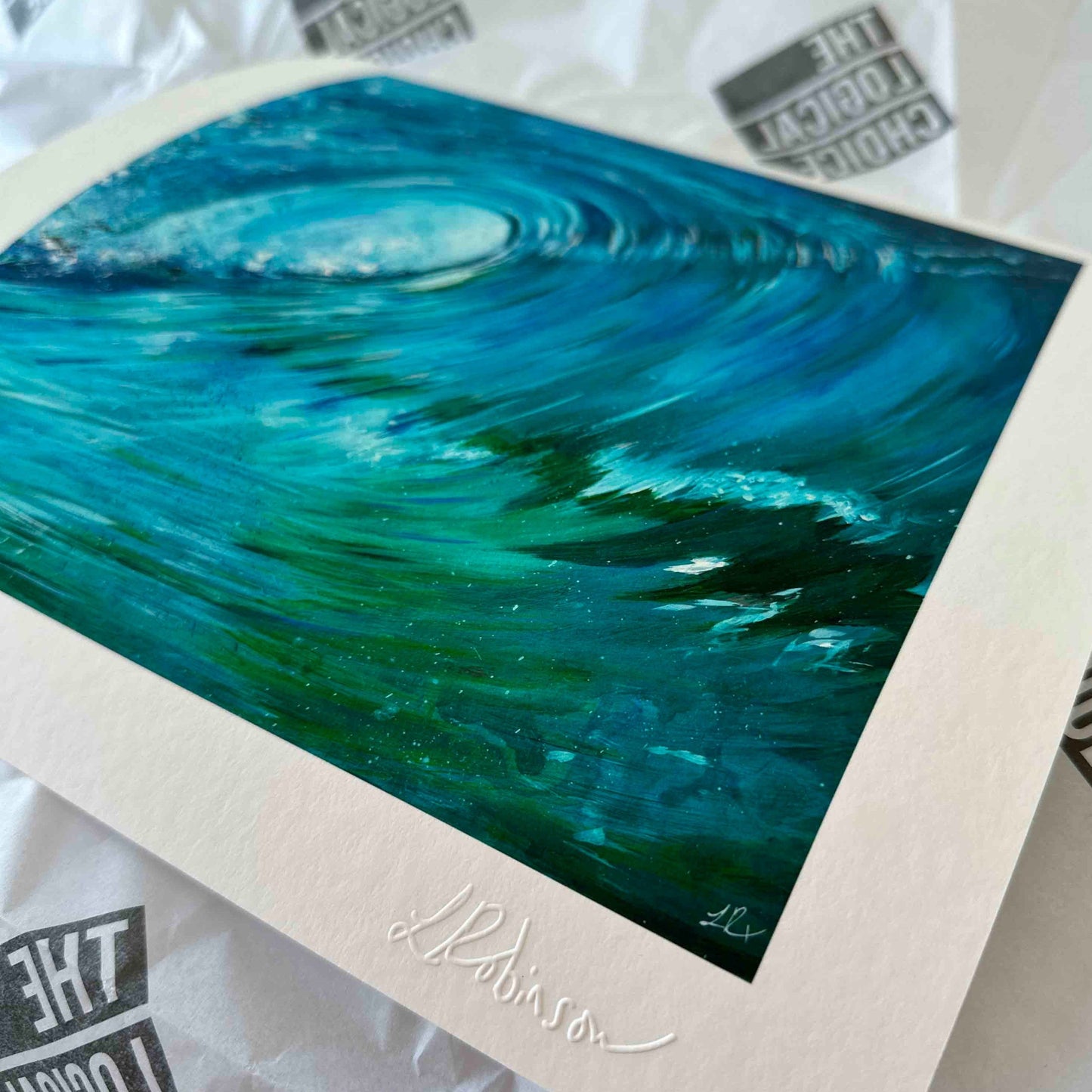 Barrel Wave Art