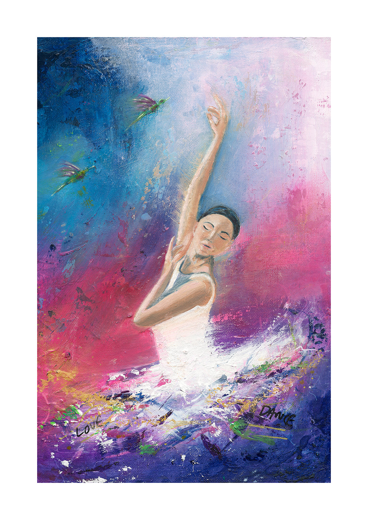 Feel The Beat - Fine art dancer print