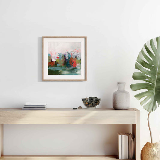 Harbour Alive – Abstract Harbour Fine Art Print