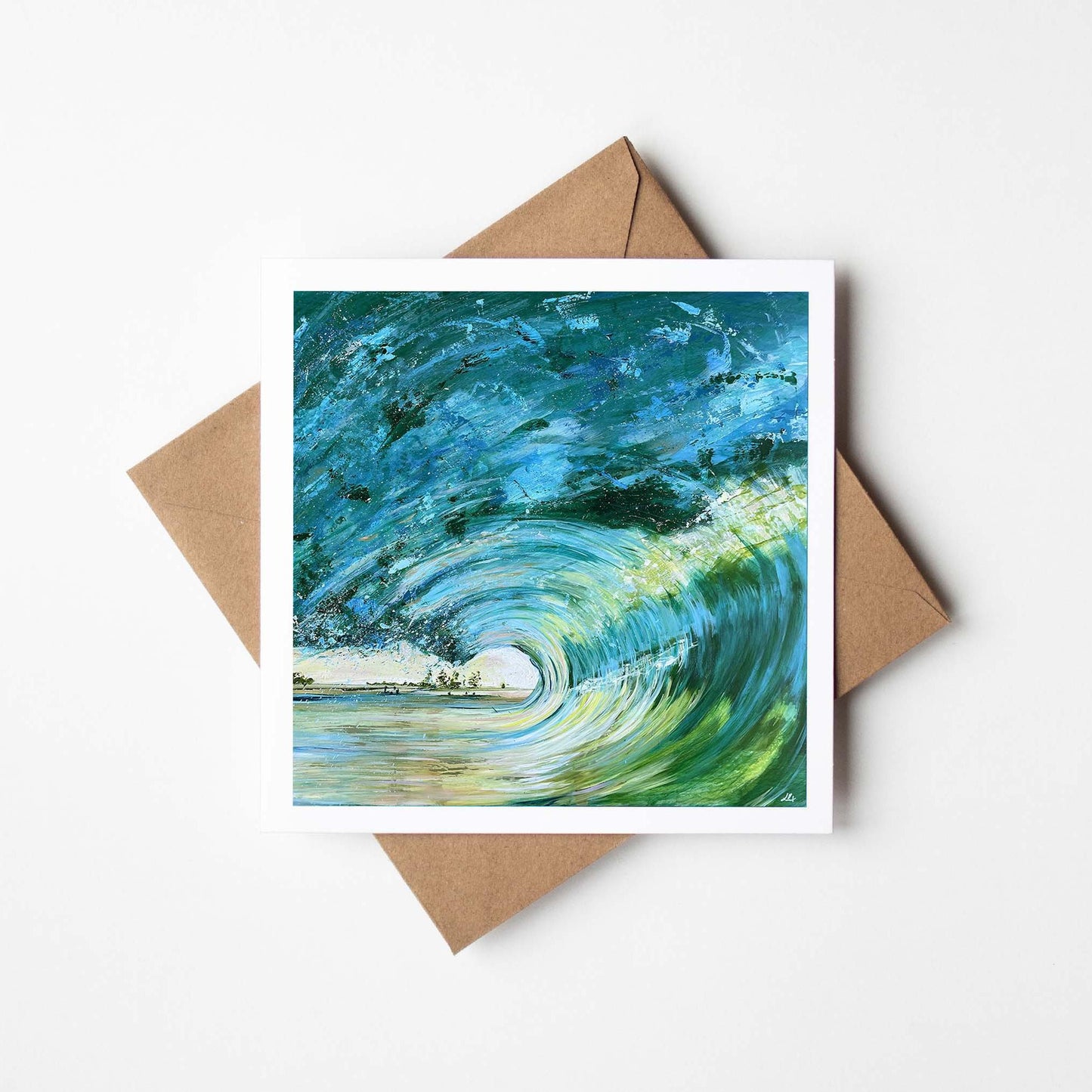 Kahuna Wave Greeting Card