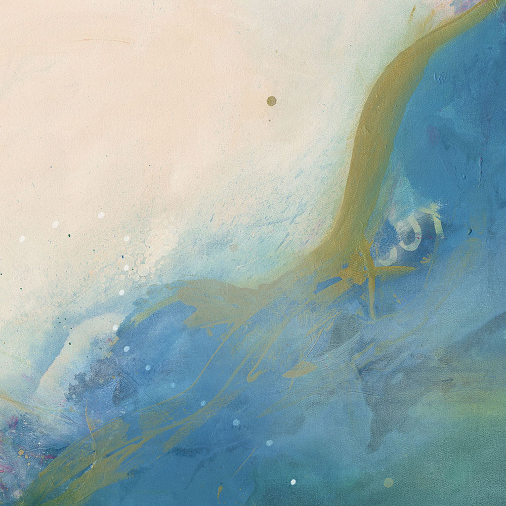Larimar - Fine art abstract print - Open Edition