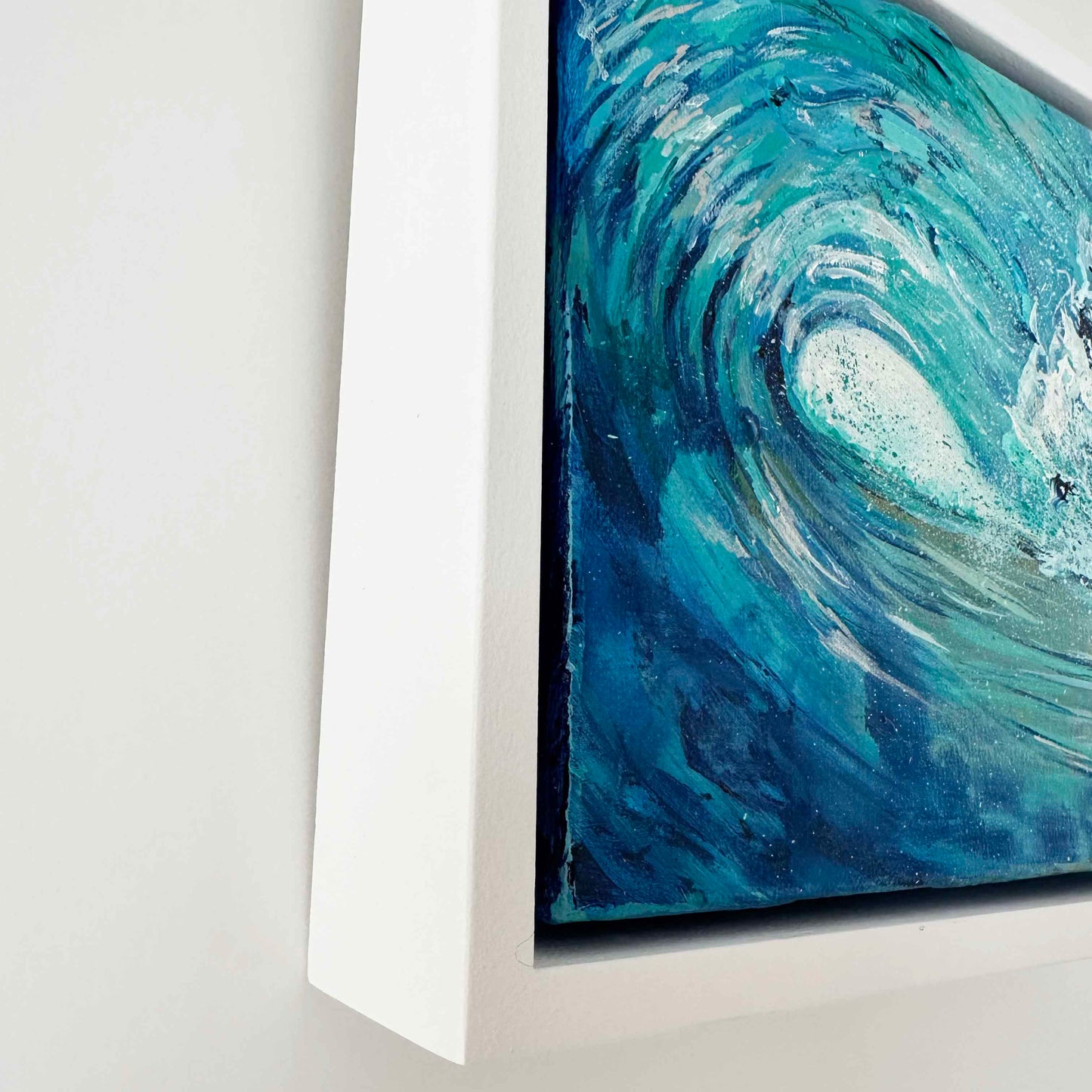 Original Barrel Wave art close up