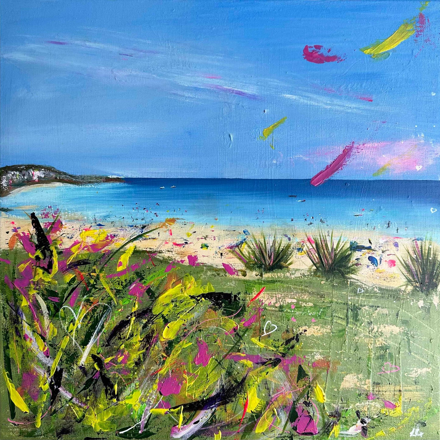 Portminster Party - Original Art - Cornish Beach Collection