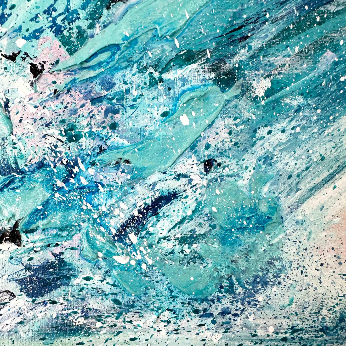 Original Barrel Wave art close up