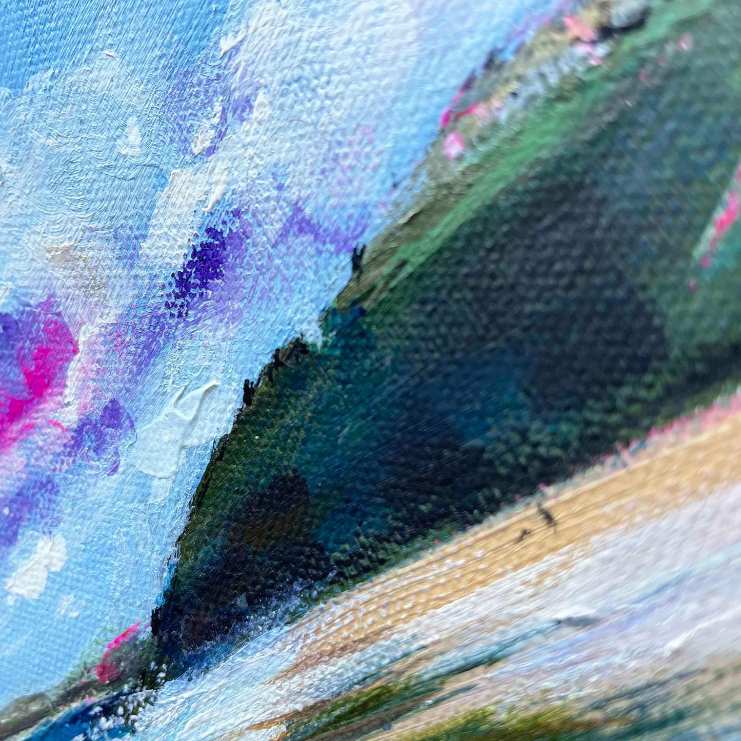 Calming Walks at Carbis Bay - Original Art