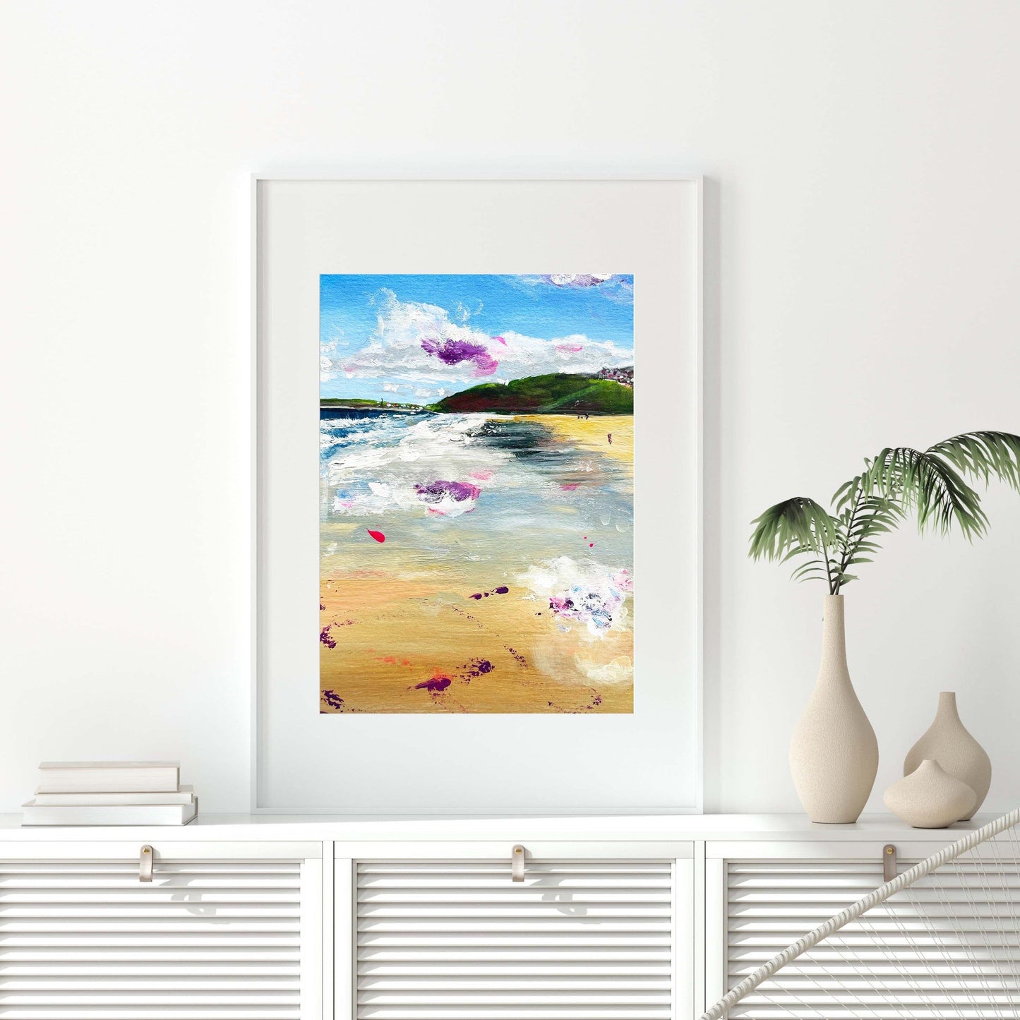 Hebask Print a scene from carbis bay beach