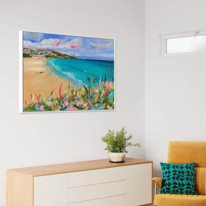 Leana Robinson Art - A Place in my heart - fine art print of Porthmeor beach in St Ives, Cornwall