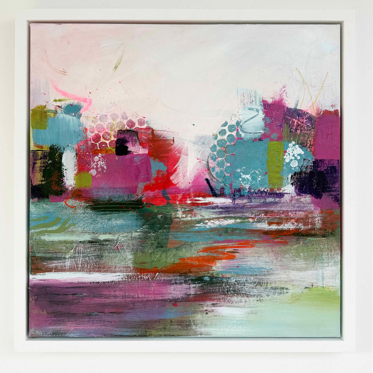 Current Of Colour- Abstract Painting
