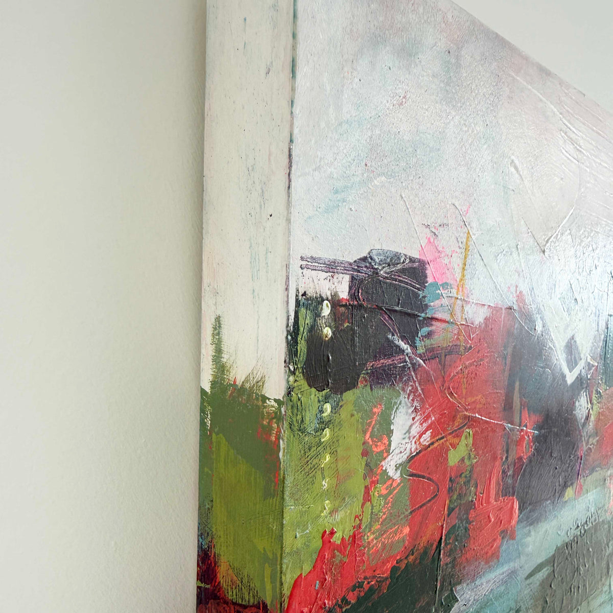Between Light and Tide - Abstract Painting