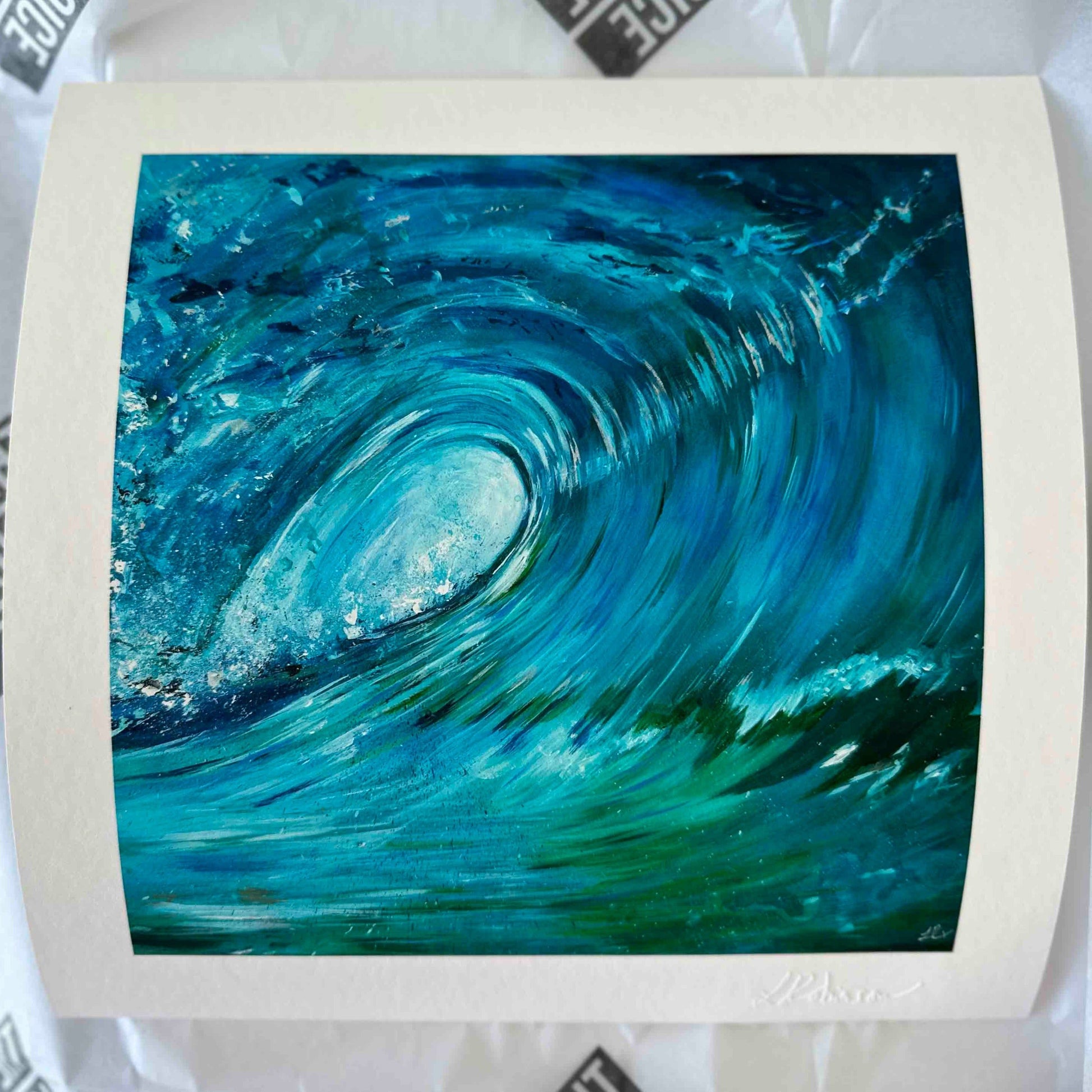 Barrel Wave Art