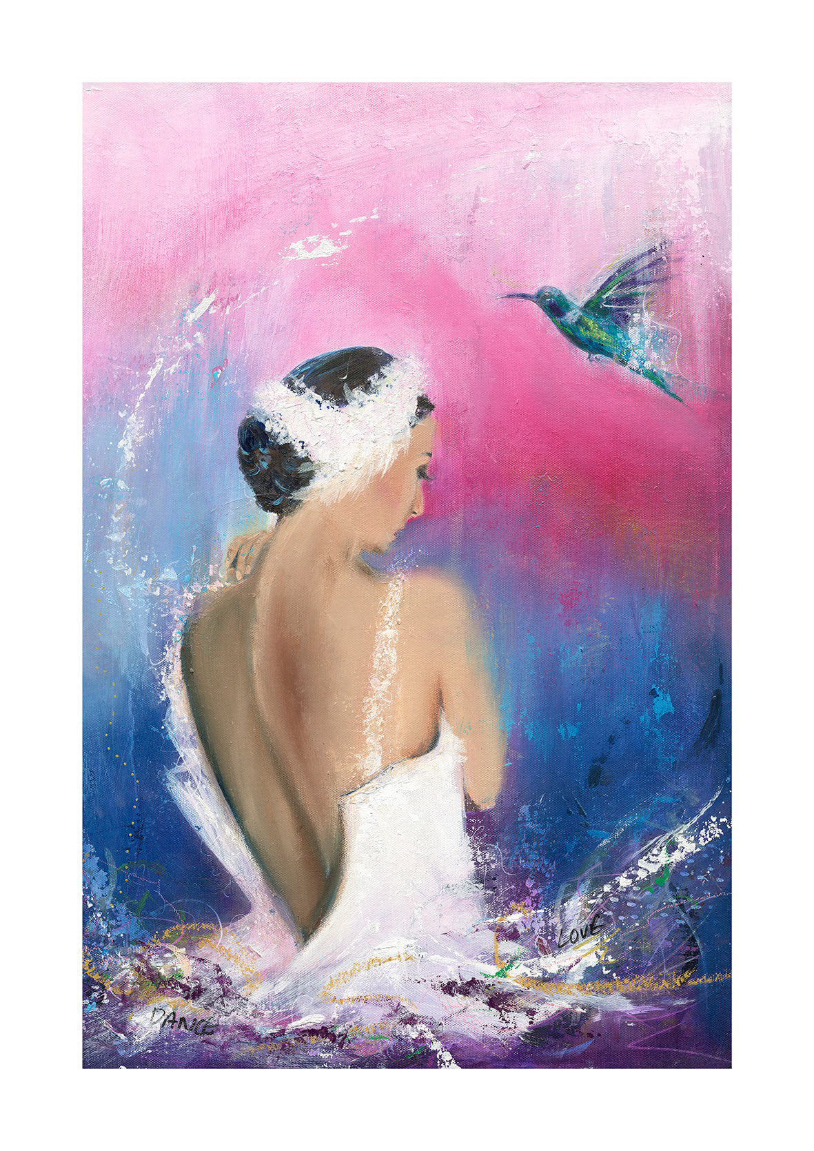 Dance With Me - Fine art dancer print