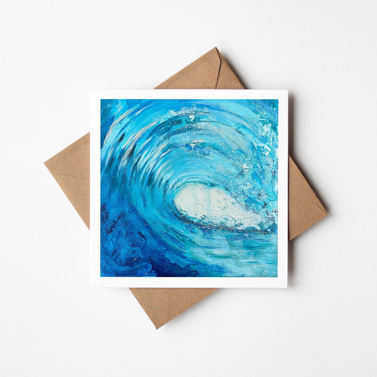 Eventide Wave Greeting Card