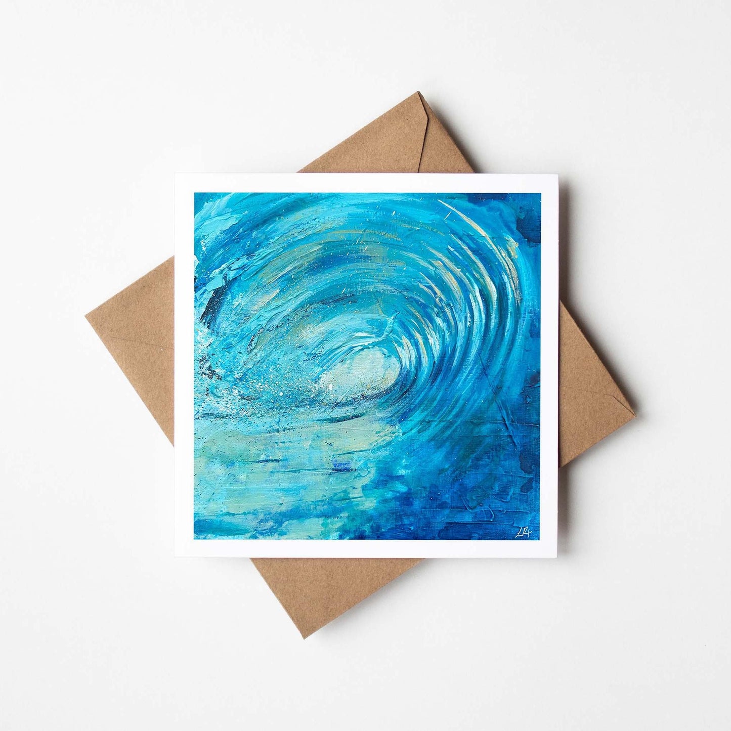 First Light Wave Greeting Card