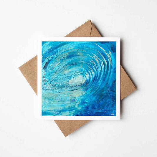 First Light Wave Greeting Card