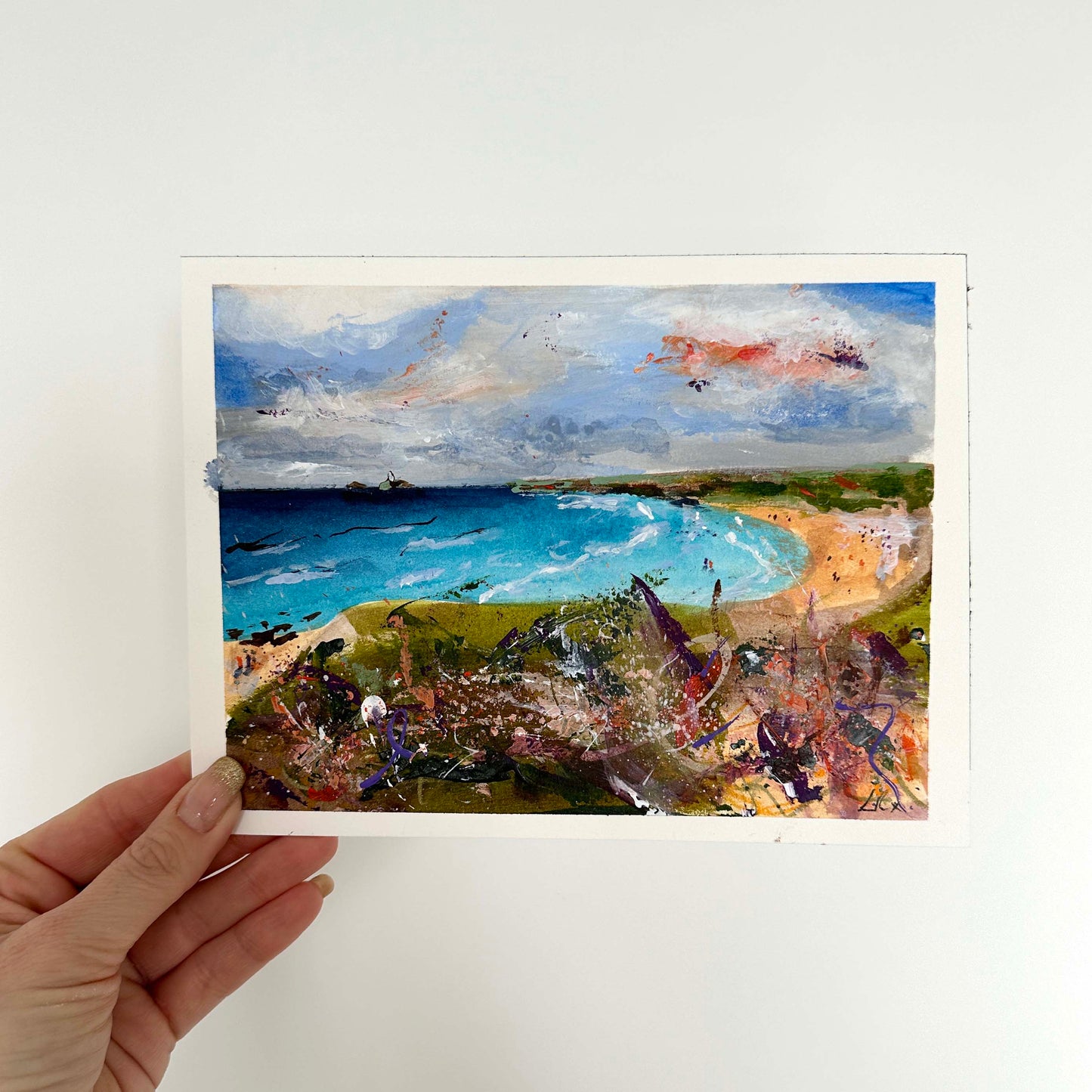 Mini Seascape Colour Study - Gwithian
