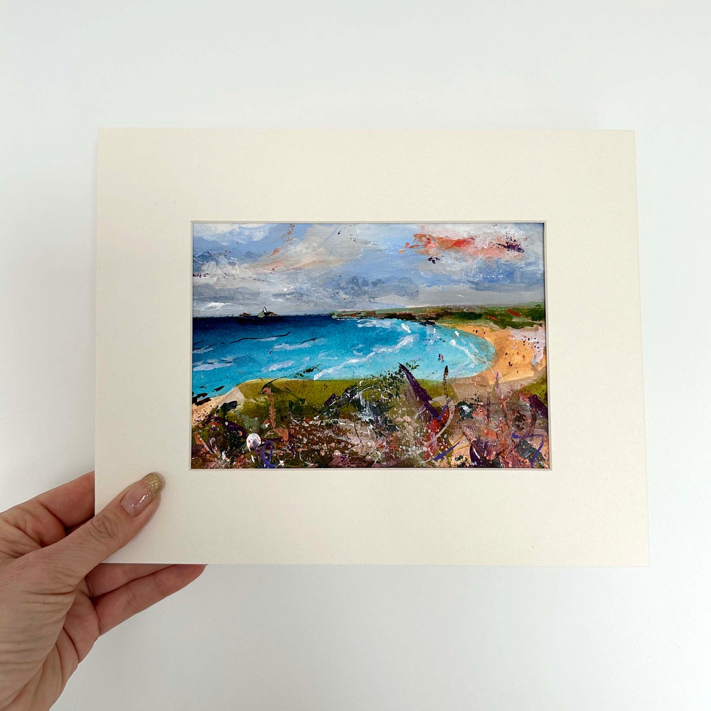 Mini Seascape Colour Study - Gwithian