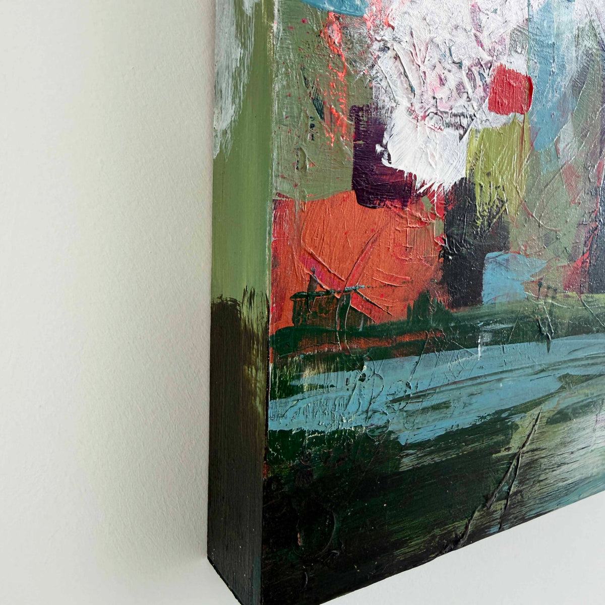 Harbour Alive - Abstract Painting