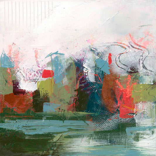 Harbour Alive – Abstract Harbour Fine Art Print