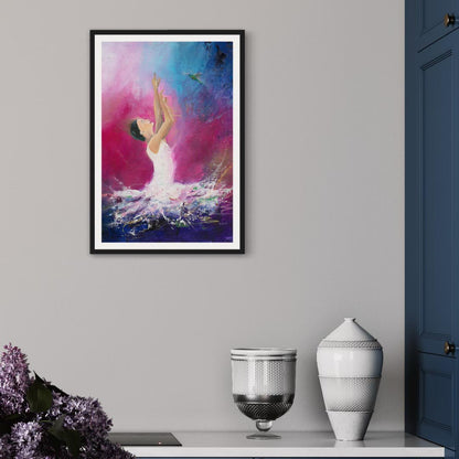 Reach for the stars - Fine art dancer print