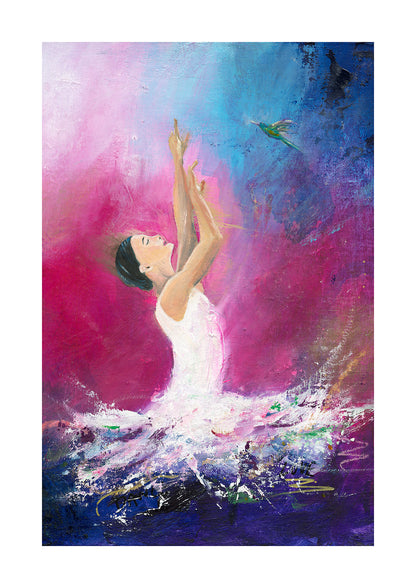 Reach for the stars - Fine art dancer print