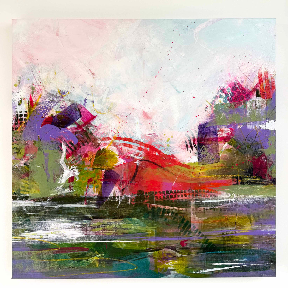 Rhythm of the Tide - Abstract Painting
