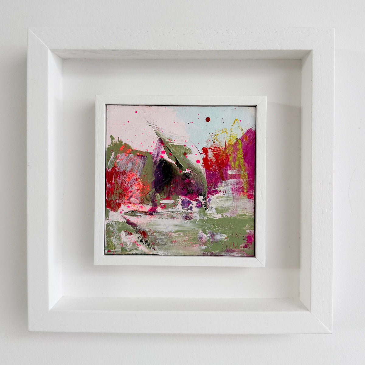 Small Tide, Bright Light - Abstract Painting