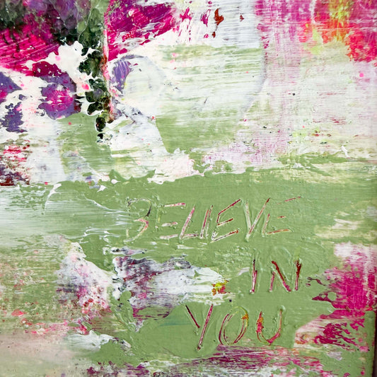 Small Tide, Bright Light - Abstract Painting