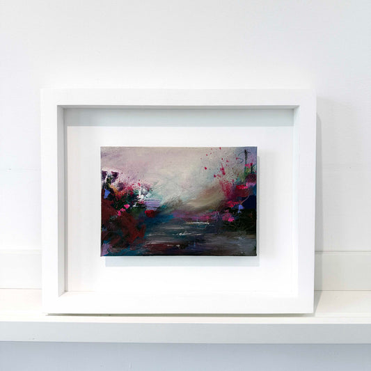 Strength That Blooms- Small Original Abstract Painting