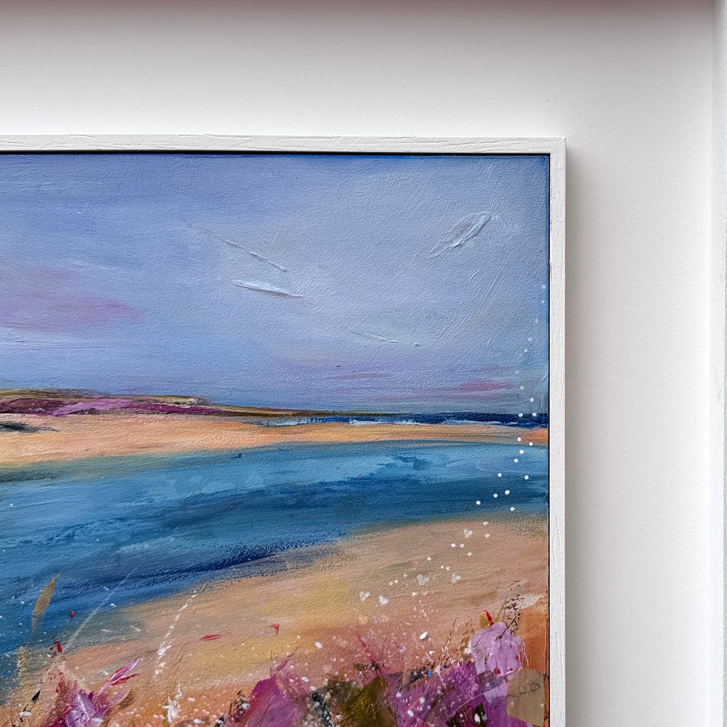 'Summer Fun' Seascape Painting - Hayle Estuary Cornwall