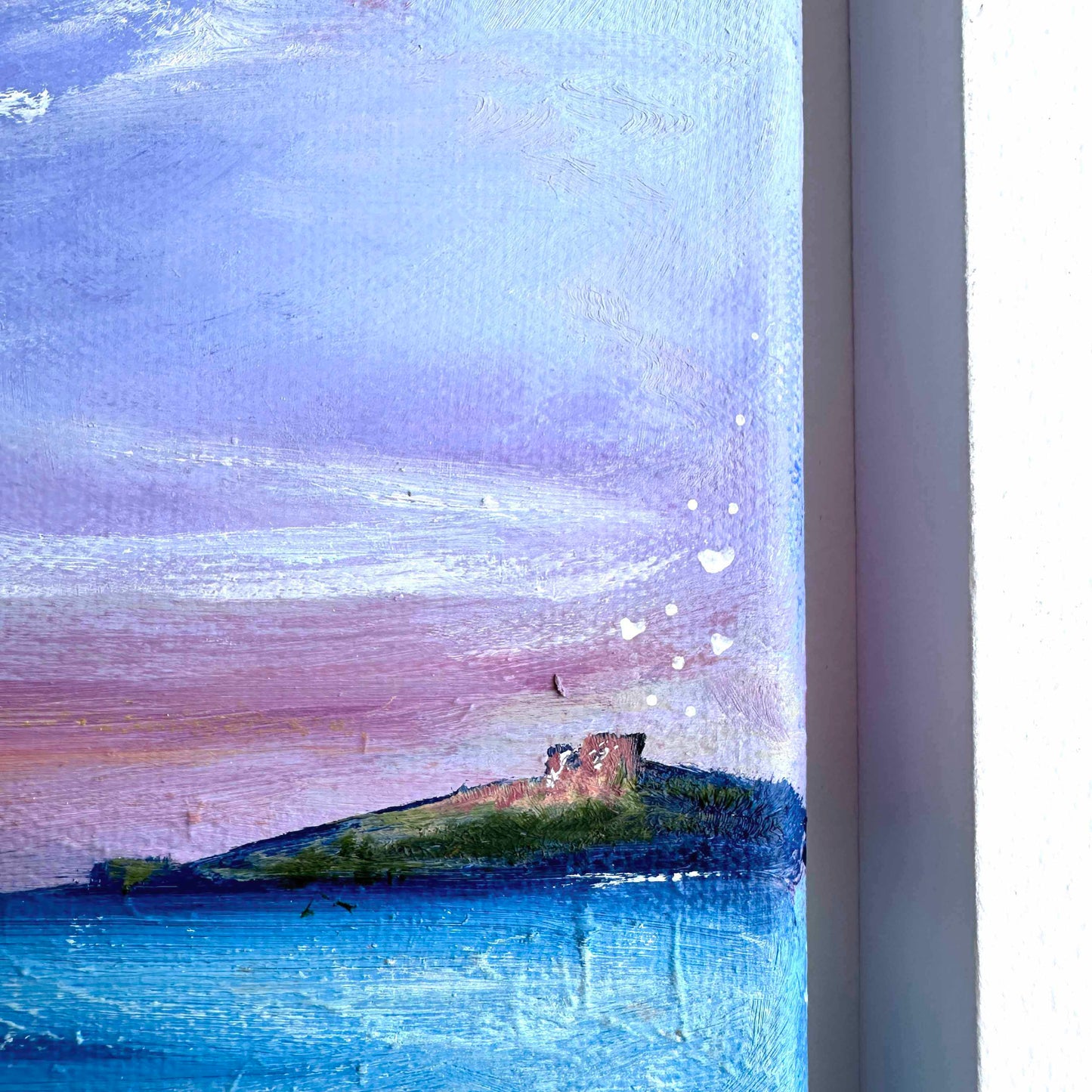 Original Seascape Art - Porthmeor Beach Cornwall - Leana Robinson Art