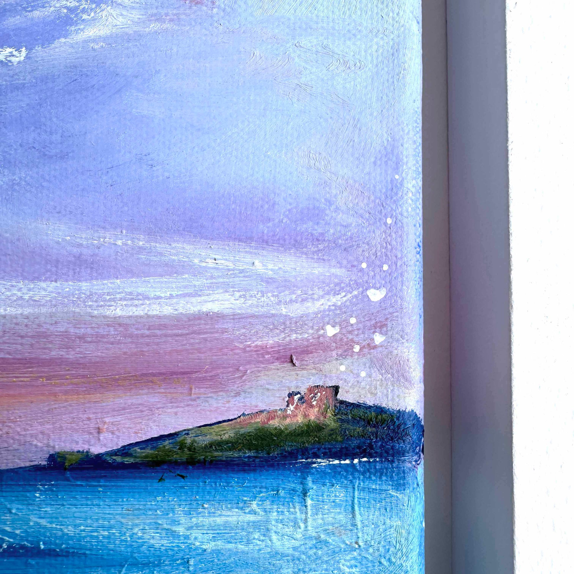 Original Seascape Art - Porthmeor Beach Cornwall - Leana Robinson Art