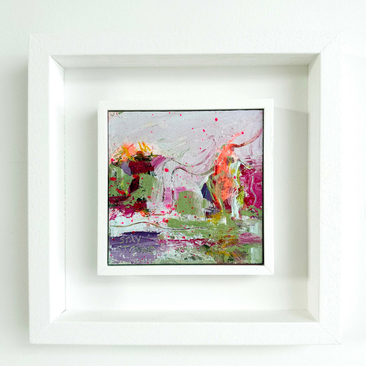 Where Colour Gathers - Abstract Painting