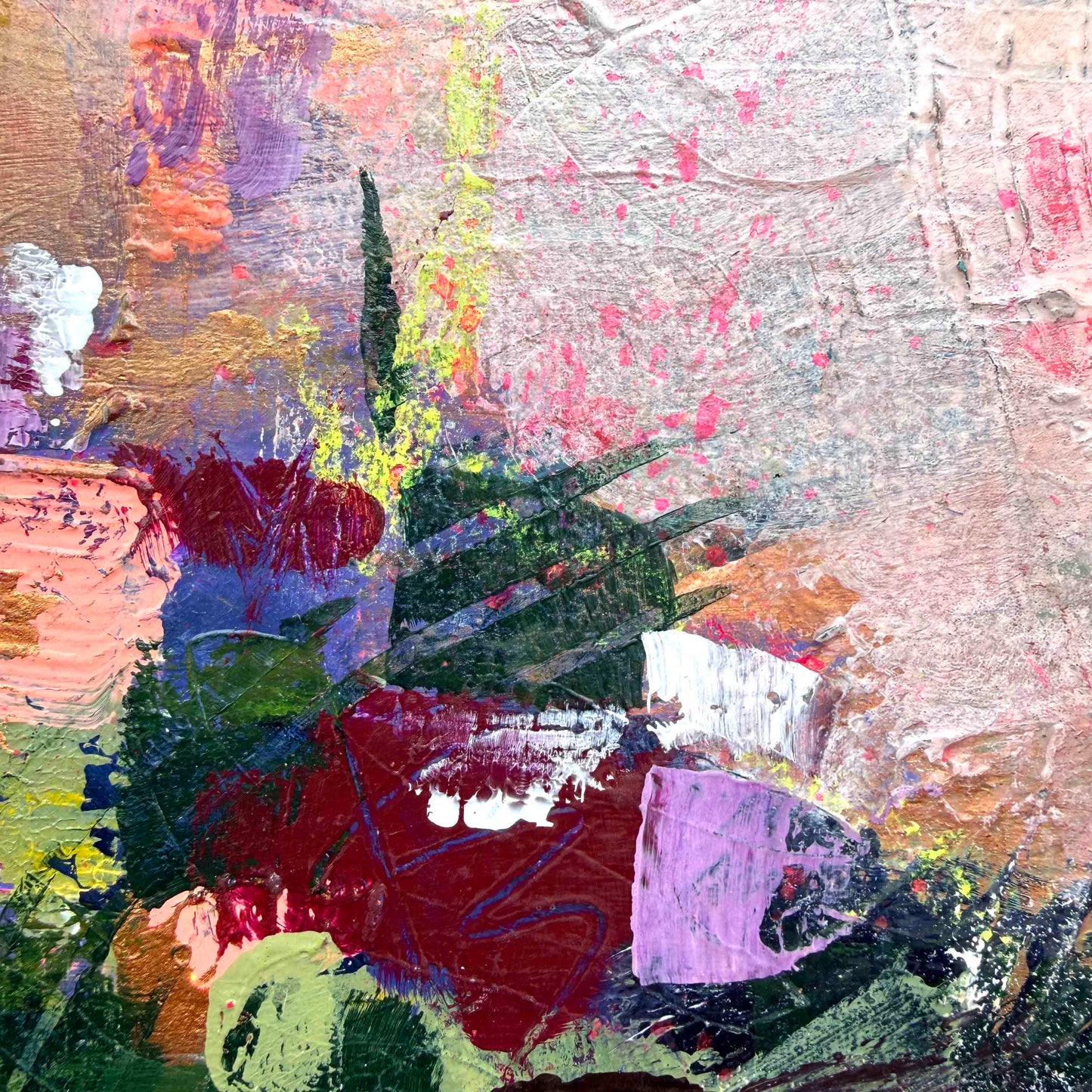 Whispers of Joy - Original Abstract Painting
