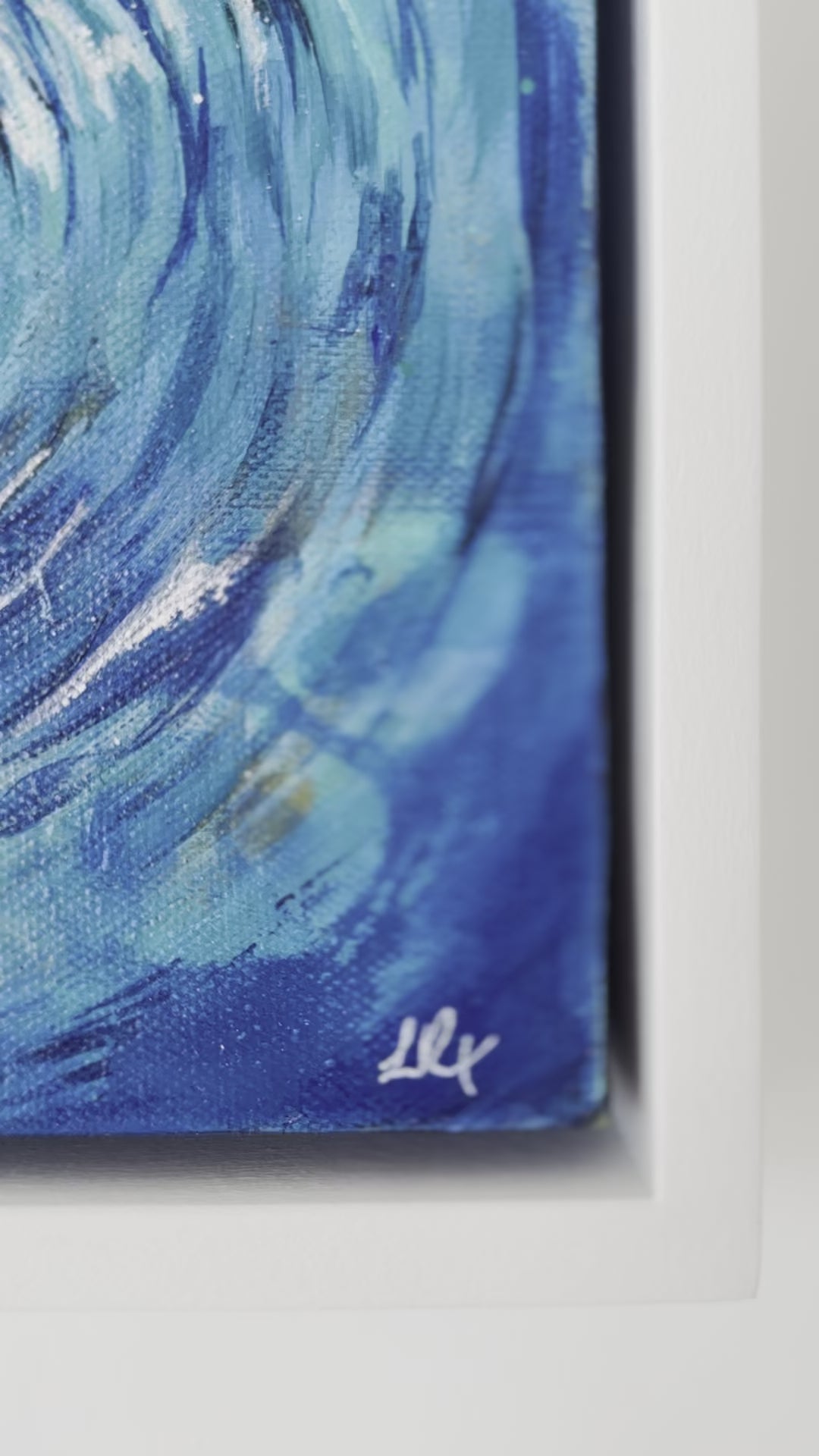 Original Barrel Wave art close up video