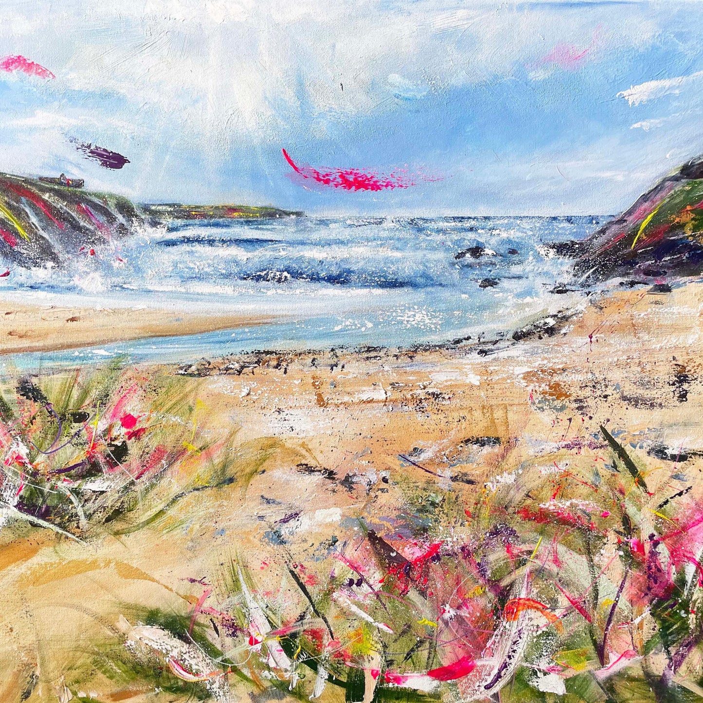 Original Acrylic Painting 'Cornish Dream'
