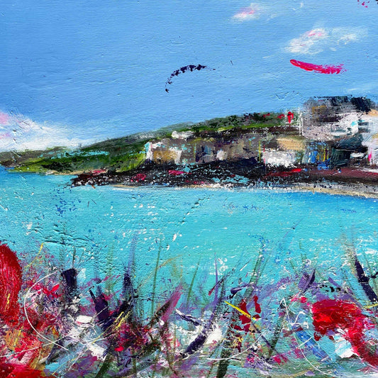 St Ives in Bloom Original Acrylic Painting
